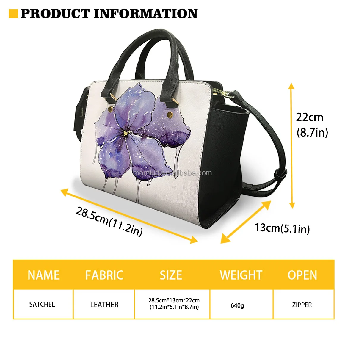 Custom Logo Purses Handbags  Dropshipping Print Demand