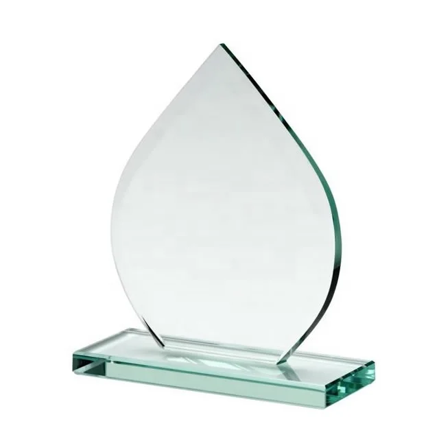 Салфетница стекло. Стеклянный щит. Награда стекло. Glass Trophy.