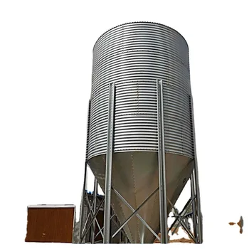Large Capacity Automatic Feeding Machine Farm Feed Tower Hot-Dip Galvanized Steel Various Specifications New 1 Year