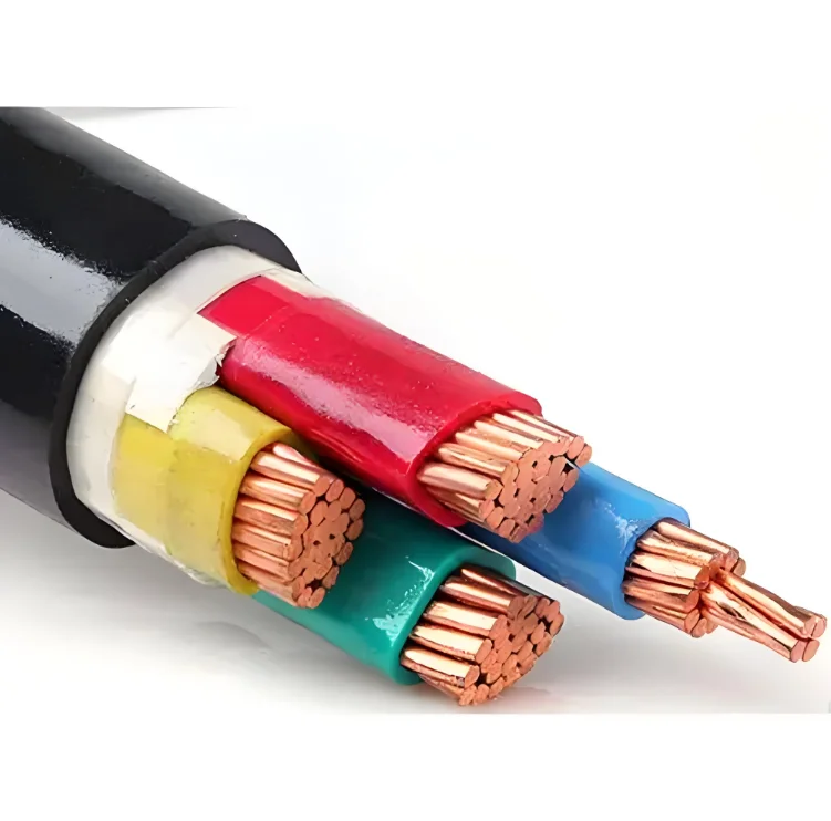 High-quality  four-core aluminum conductor PVC insulated power cable for city lighting plant transmission