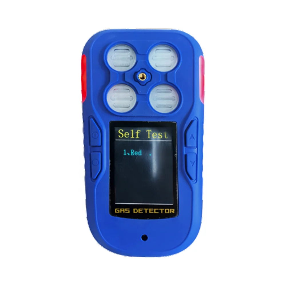 Portable and Battery Replaceable MST410 4 in 1 Multi Gas Detector for NO2 Gas Leak Detector CO2 Gas Analyzers CITY Sensor