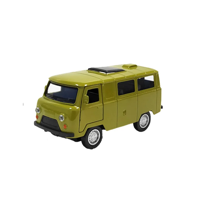 UAZ 452 Diecast Toys - Fun, Sound, and Light Simulation
