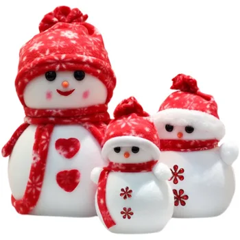 Santa Claus Snowman small pendant Creative enterprise mascot doll Christmas Eve Christmas gift