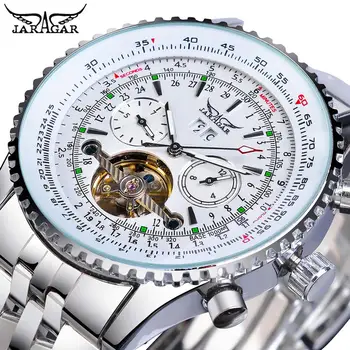 JARAGAR GMT976 Flying Series Golden Bezel Scale Dial Design Stainless Steel  Mens Watch Top Luxury Automatic Mechanical Clock| Alibaba.com