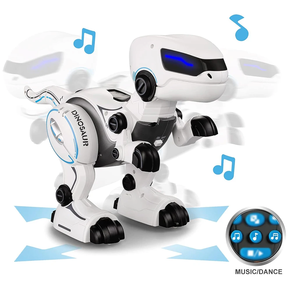 Remote Control Dinosaur RC Robot Smart Programmable T-Rex Toy for Kids ...