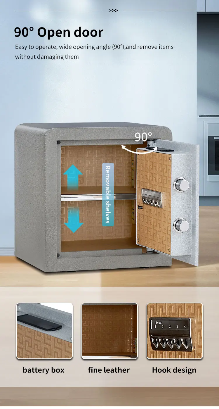 CEQSAFE China High Security Electronic Anti-theft Mini Fireproof Safe Box manufacture