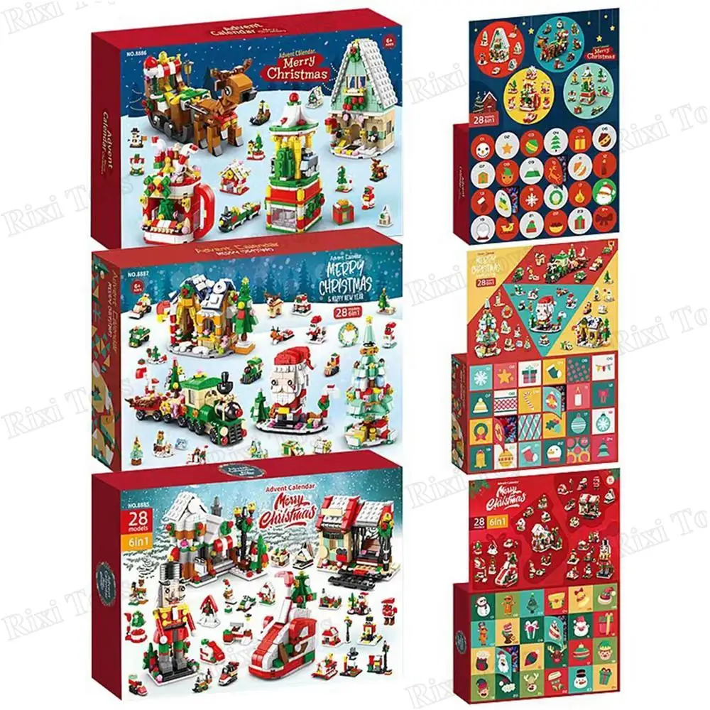 LELE Brother Christmas Series Building Block Set - 1212pcs Snowman