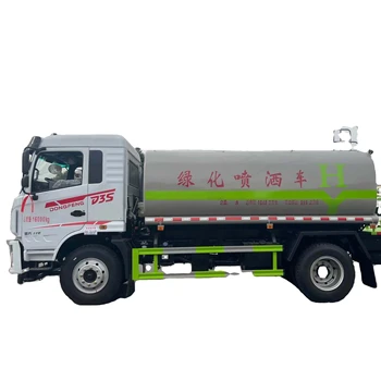 Dongfeng Greening Sprinkler 4X2 Euro 2 Diesel Urban Construction Muck Transportation 16T Gross Vehicle Weight 170 Horsepower
