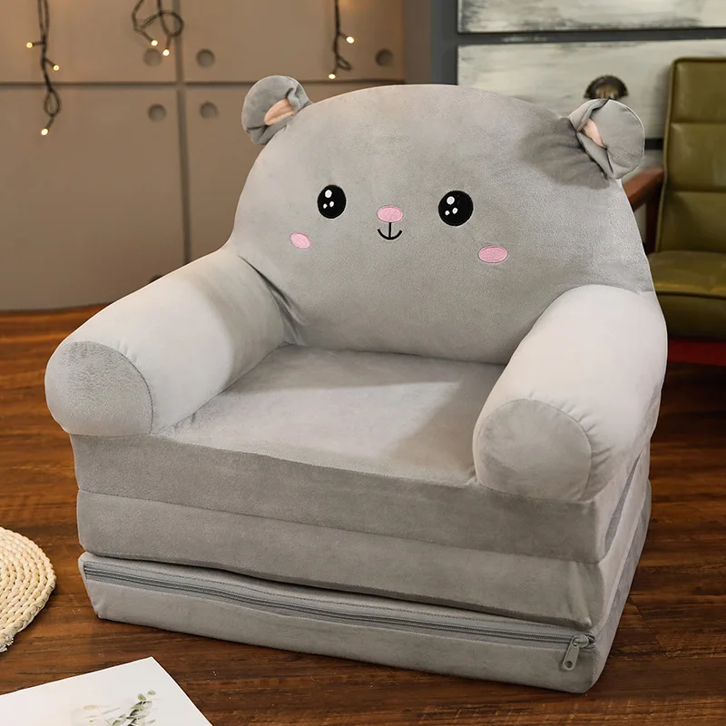 New Design Folding Children's Small Sofa Cartoon Plush Baby Sofa Lying Bed  Skin - Buy Sofa For Kids,Baby Sofa Seat Animal Sofa Chair,Buy Mini Sofa Bed  Product on 