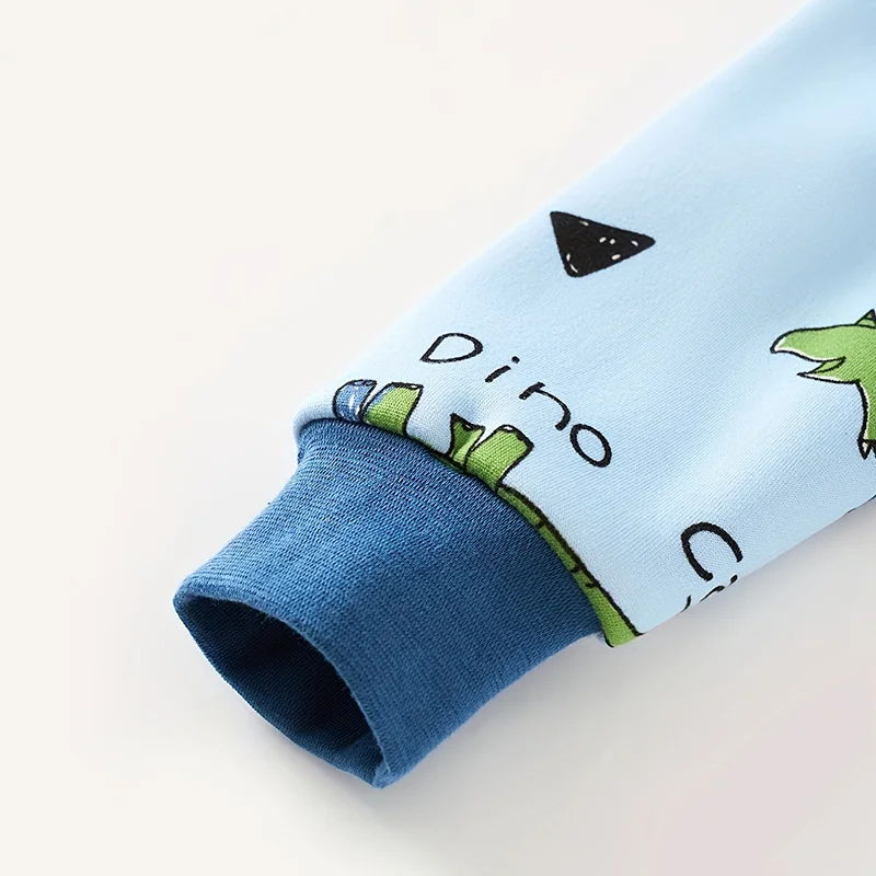 Alibaba.com: DIARY PLUS Boys Fleece Thermal Pyjamas Dinosaur Print ...