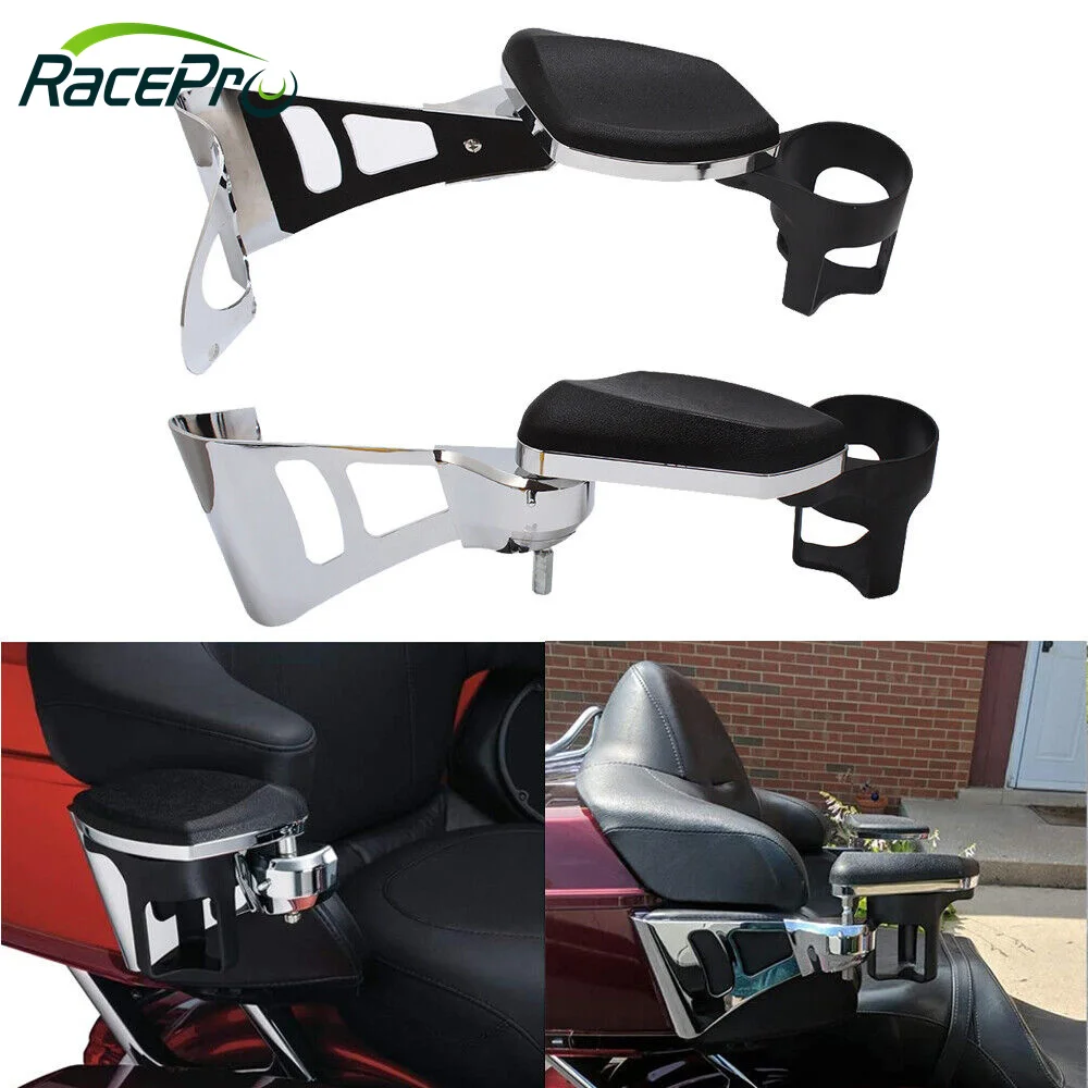 Alibaba.com: RACEPRO Motorcycle Arm Rests with Cup Holder, Adjustable ...