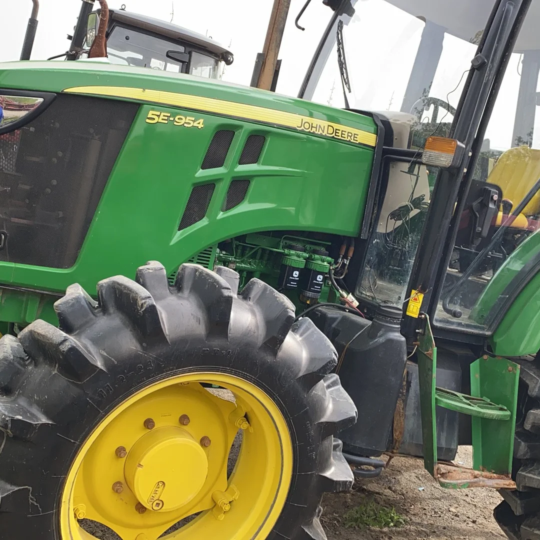 90 New Used Farm Machinery With Cab 95 Hp Farm Tractor Buy