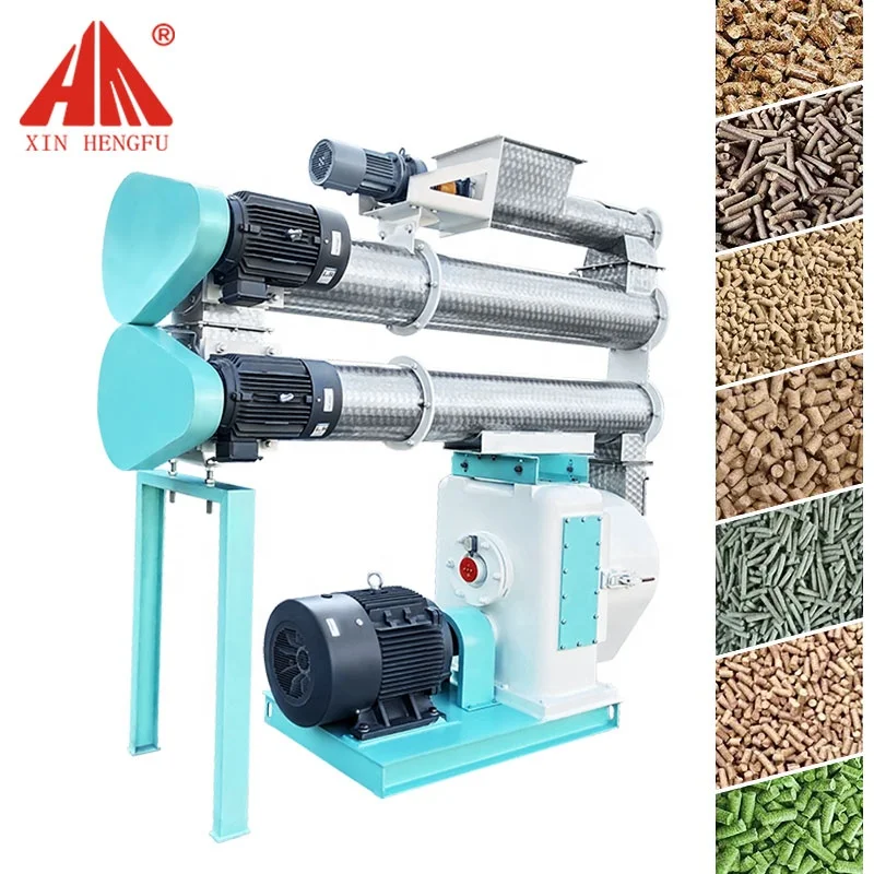 Heavy-Duty Poultry Feed Pellet Machine for High-Efficiency Farming Chicken Feed Mill Broiler Feed Granulator