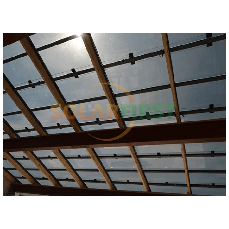 Bipv Solar Glass Cdte Cigs Panels 46W 52W 61W 69W Transparent Thin Film Solar Panel