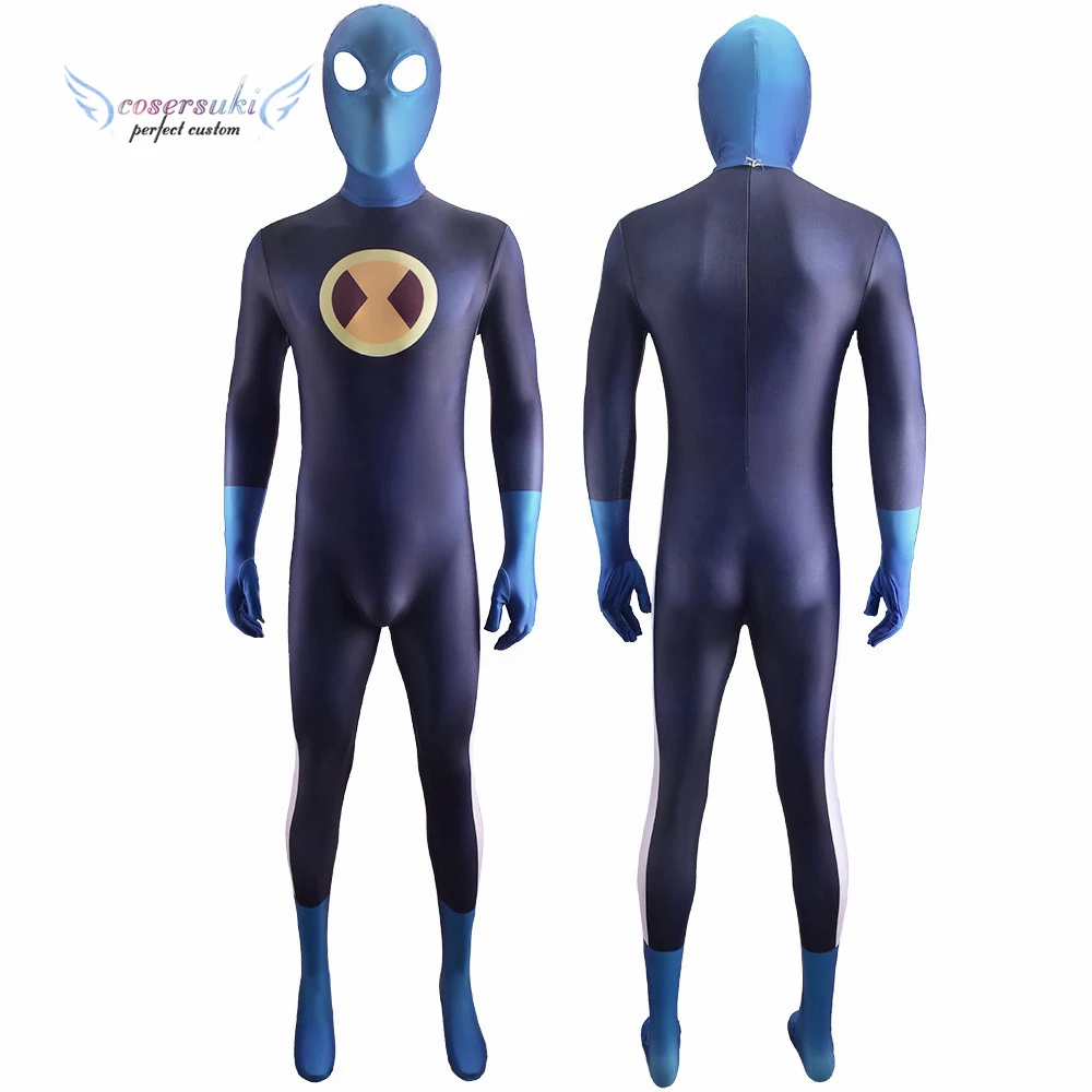 Anime WAR ROCK Super-herói Cosplay Traje Hoshikawa Subaru Azul Megaman  Spandex Zentai Terno Super-herói Macacão Halloween Traje - AliExpress