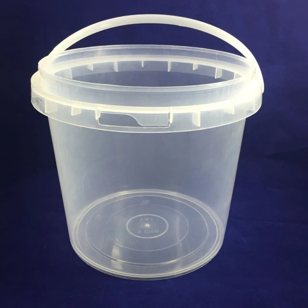 AROS-PLAST Seau de 20 Litres en Plastique Noir Avec Couvercle - Usage