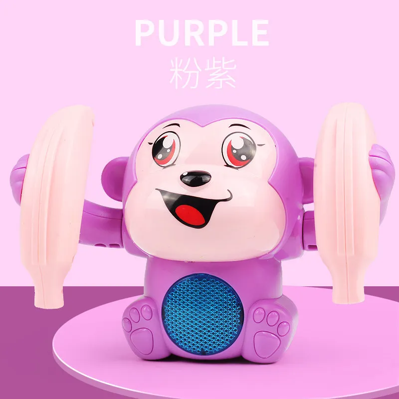 Educational Electronic Toy Learning Toy Early Educational Pig Bear Rolling Monkey