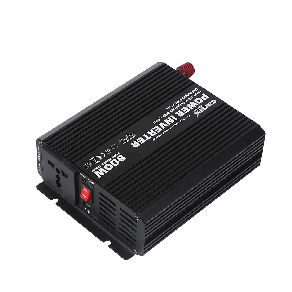 修改正弦波直流到交流 12 v 24 v 110 v 220 v 800 w 电源逆变器