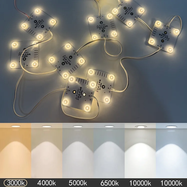 product environmental protection 220v high brightness blockchain diffuse reflection 4 led module led blockchains for ceiling light box-12