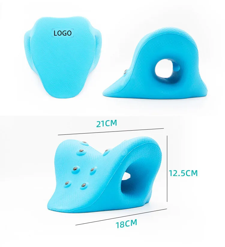 New Cervical Spine Traction Pillow Supports Neck Pillow For