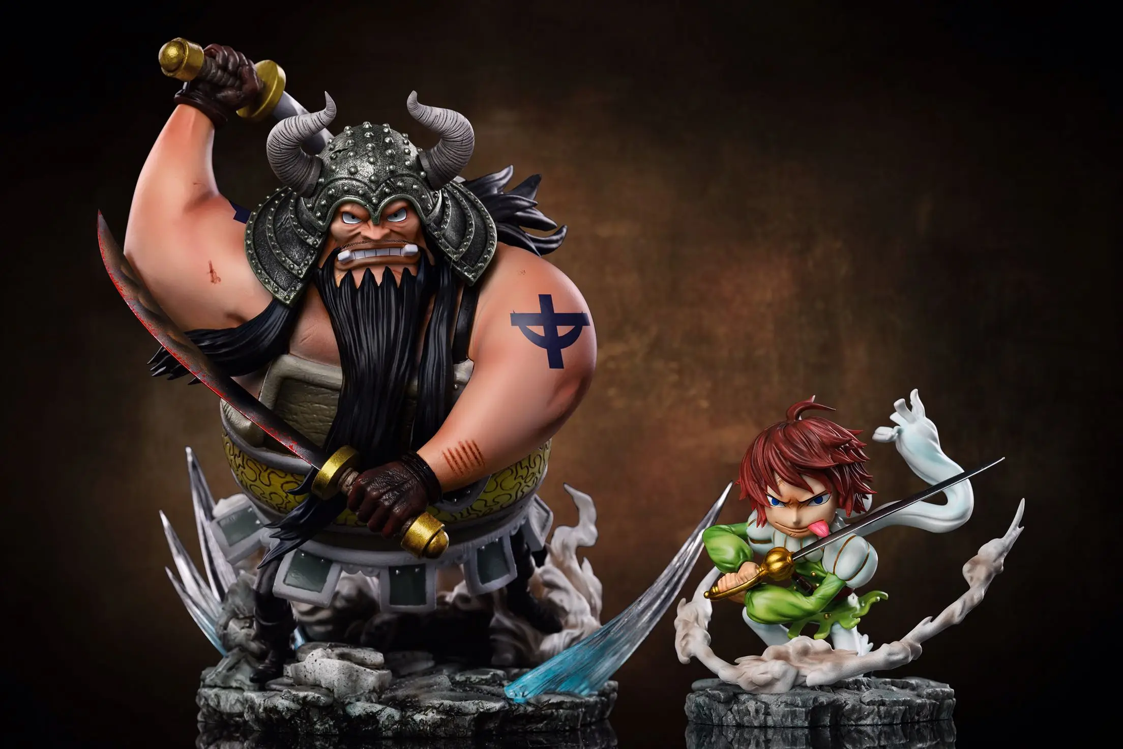 One Piece Gk G5 White Beard Pirates Atmos And Haruta Action Figure Buy One Piece Action Figure Product On Alibaba Com