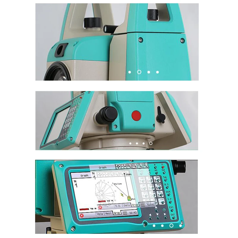 Dual Screen Color Touching Screen Total Station Price RIS Optical Instruments