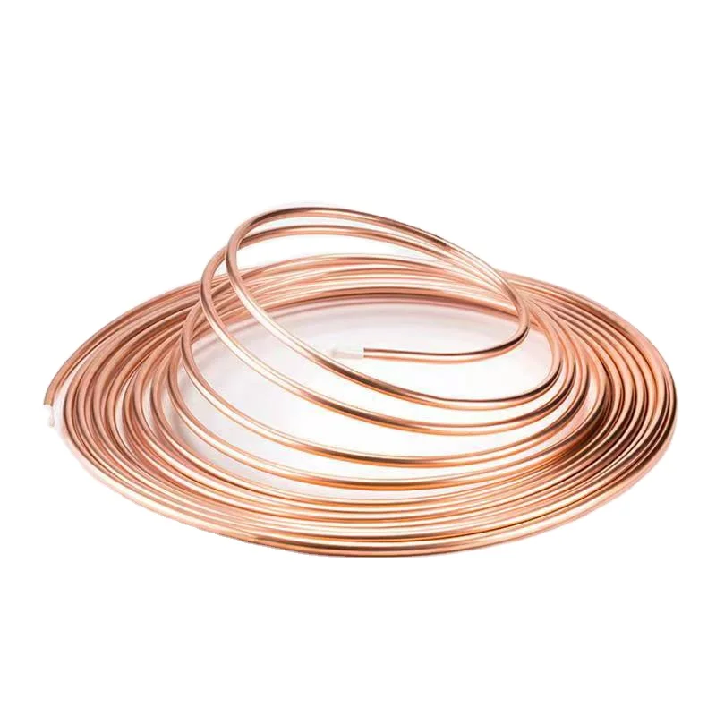 Высококачественная медная труба прямая длина 3 м 4 8 5 6 трубы из чистой меди