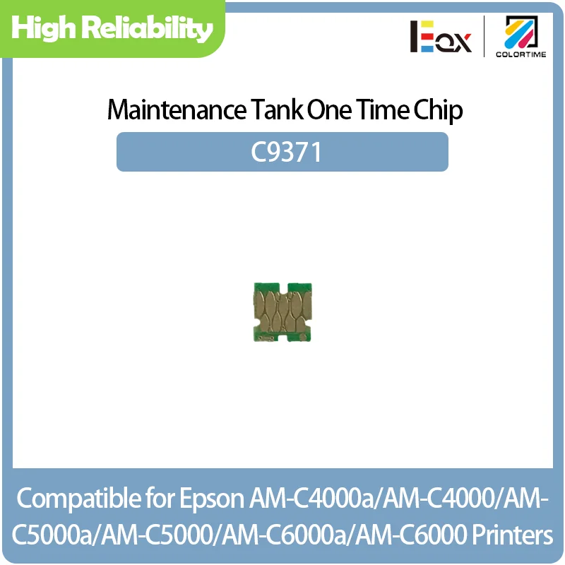 COLORTIME C9371 maintenance box chip for Epson AM-C4000a AM-C5000a AM-C6000a AM-C4000 AM-C5000 AM-C6000 maintenance tank