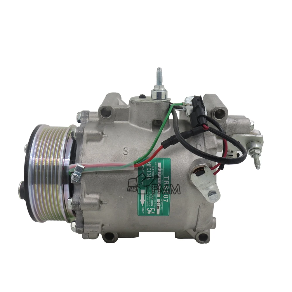 Remanufactured AC Compressor Clutch Assembly For Honda Civic 2006-2011 L4 1.8L – 3.9375" 7 Groove