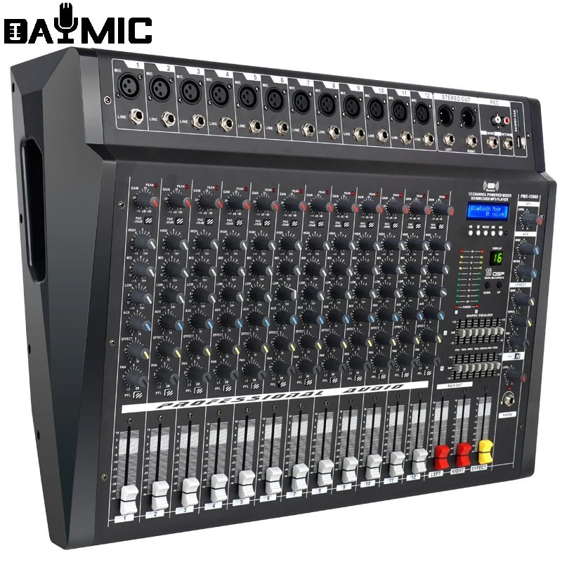 PMX D Series 8 Channel Audio Mixing Console with USB DSP & OEM
