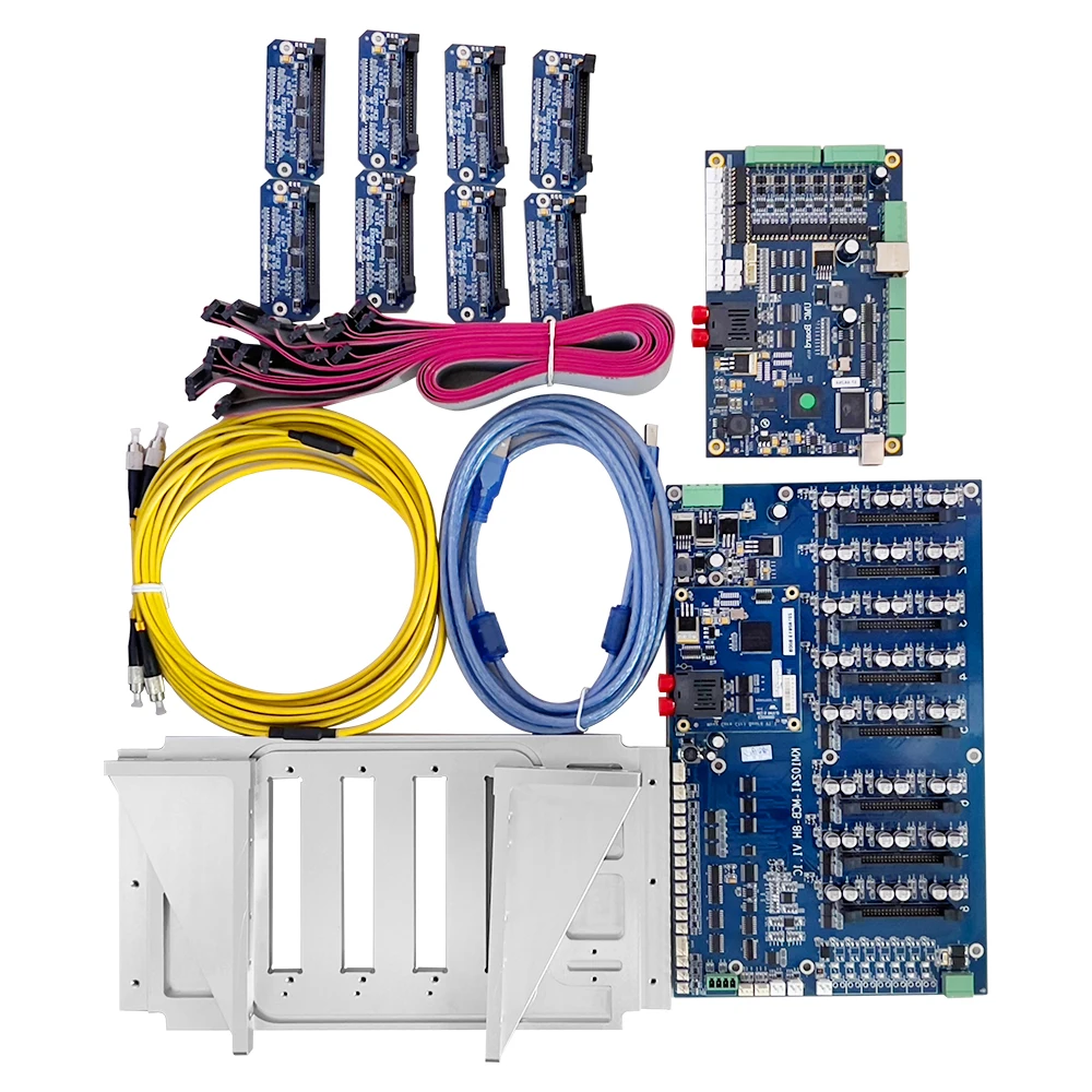 Konica 1024i Convert Update Kit With KM 1024i Head  4 Heads 8 Head Whole Set Board for Allwin Flora Inkjet Printer