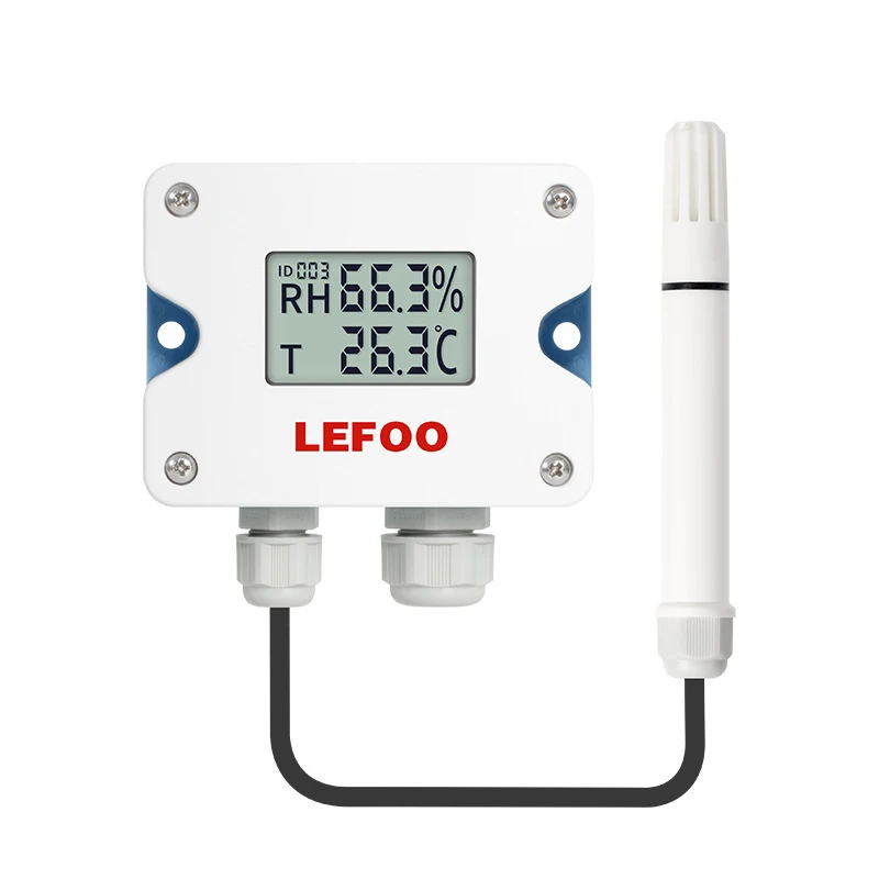 Rohrtyp, hohe Genauigkeit, Pipeline-Temperatur- und Feuchtigkeitsmesser, Messgerät, Chips, LCD-Display, Hintergrundbeleuchtung, USB, OEM, IP64, Edelstahl – Detail 2