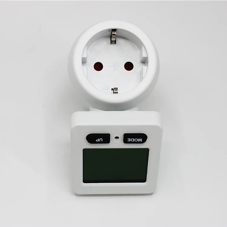 Digital Lcd Power Meters  Socket EU Plug Current Voltage Watt Electricity Measuring Power Meter