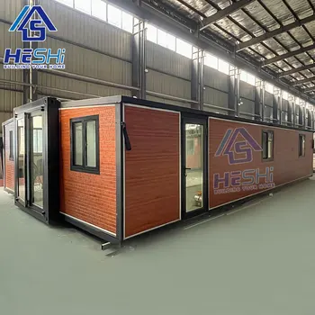 40Ft 20Ft Ready Made Steel Structure Modern Shipping Expandable Container House For Sale Prefab Luxury Villa Price Movable Home