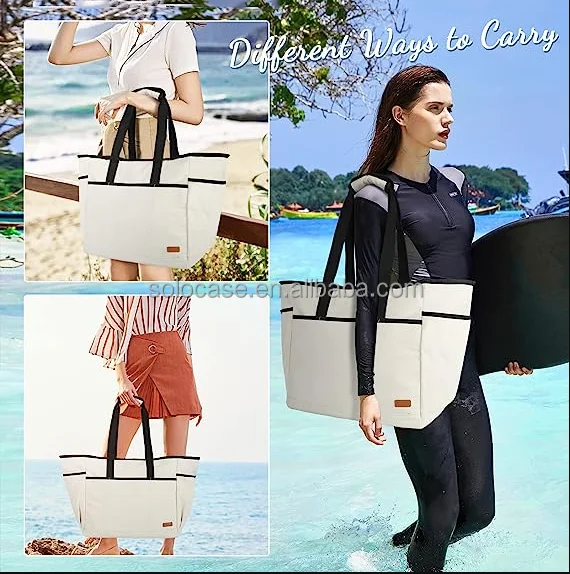 Waterproof Oversized Canvas Cooler Bag