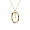 I gold neclace