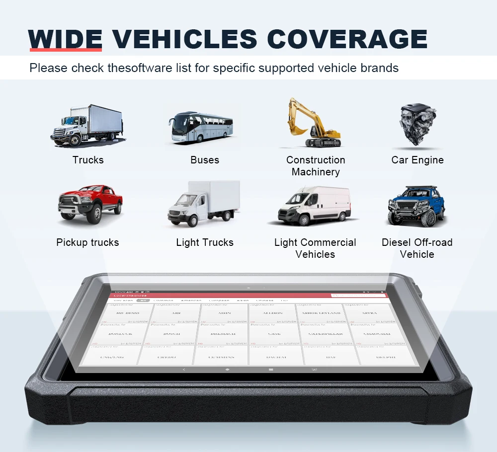 Original Launch X431 V Plus With Hd3 Fully Configured Car Obd2 Software