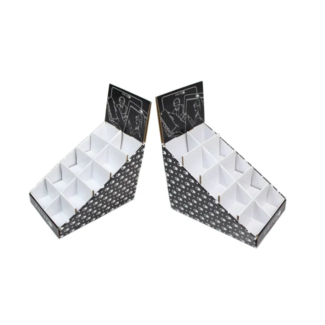 Wholesale Small PVC and Paper Cardboard Display Counter Top POS Display for Retail Labor Protection Appliance Store Use Show