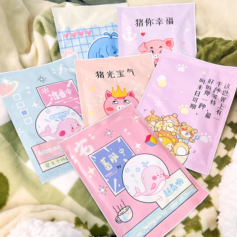 Cartoon Women's Comfort Hot Pack Thermal Patch for Period Pain Relief Disposable Thermal Equipment