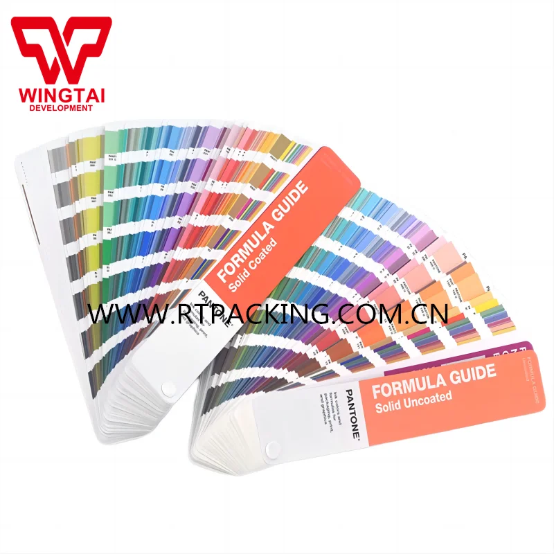 Pantone Color Book Gp1601b Formula Guide Solid Coated & Uncoated Set  Instead Of Gp1601a - Buy Pantone Color Book Gp1601b,Coated & Uncoated Color