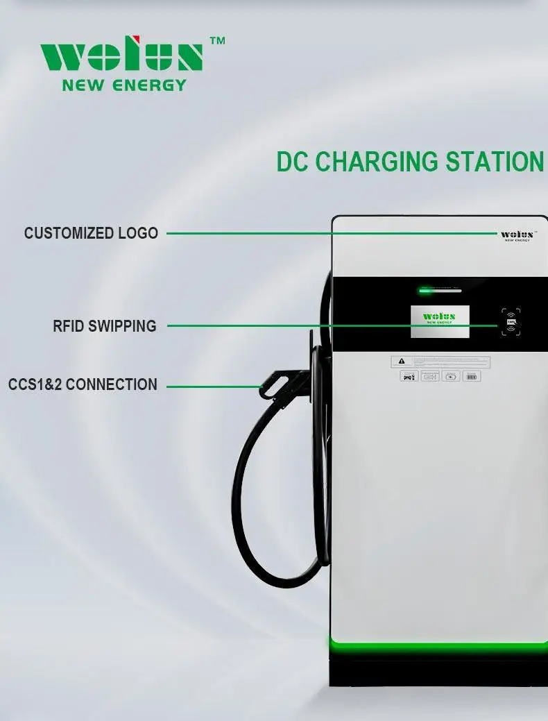 product commercial new energy vehicle electric car dc fast charging pile 60kw 90kw 120kw 360kw 400kw  floor mounted charging station-56