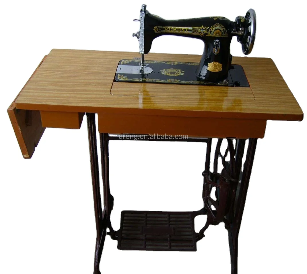 Ja2-1 Sewing Machine,2-drawer Table with Cast Iron Stand