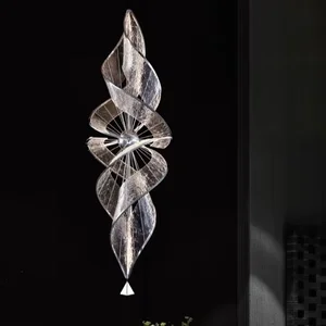 ECOJAS  Living Room Villa Indoor Chandelier New Design Art Installation Decorative Pendent Light