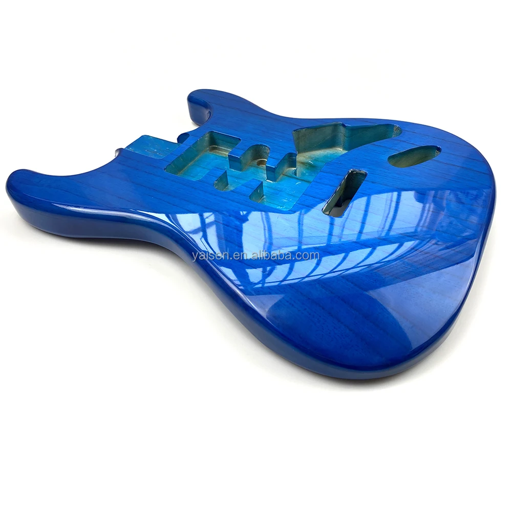 Ash St Electric Guitar Barrel Finished Diy St Guitar Body In See