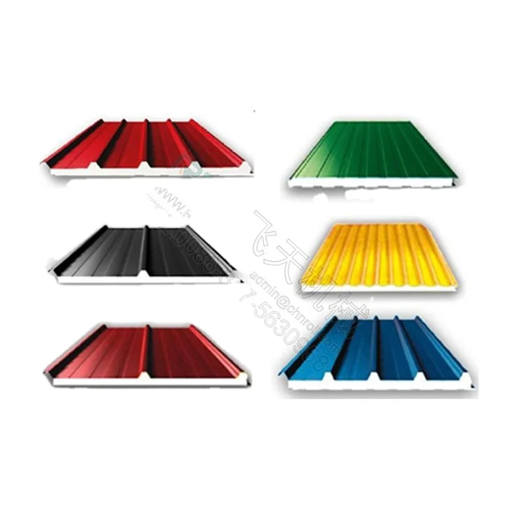 Металлическая кровельная и стеновая панель для производства сэндвич-панелей с компонентами сердечника PLC