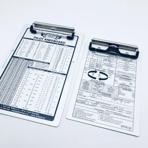 Factory Direct Office Stationery Medical & Nursing Clipboard Aluminum Clip Board Folder