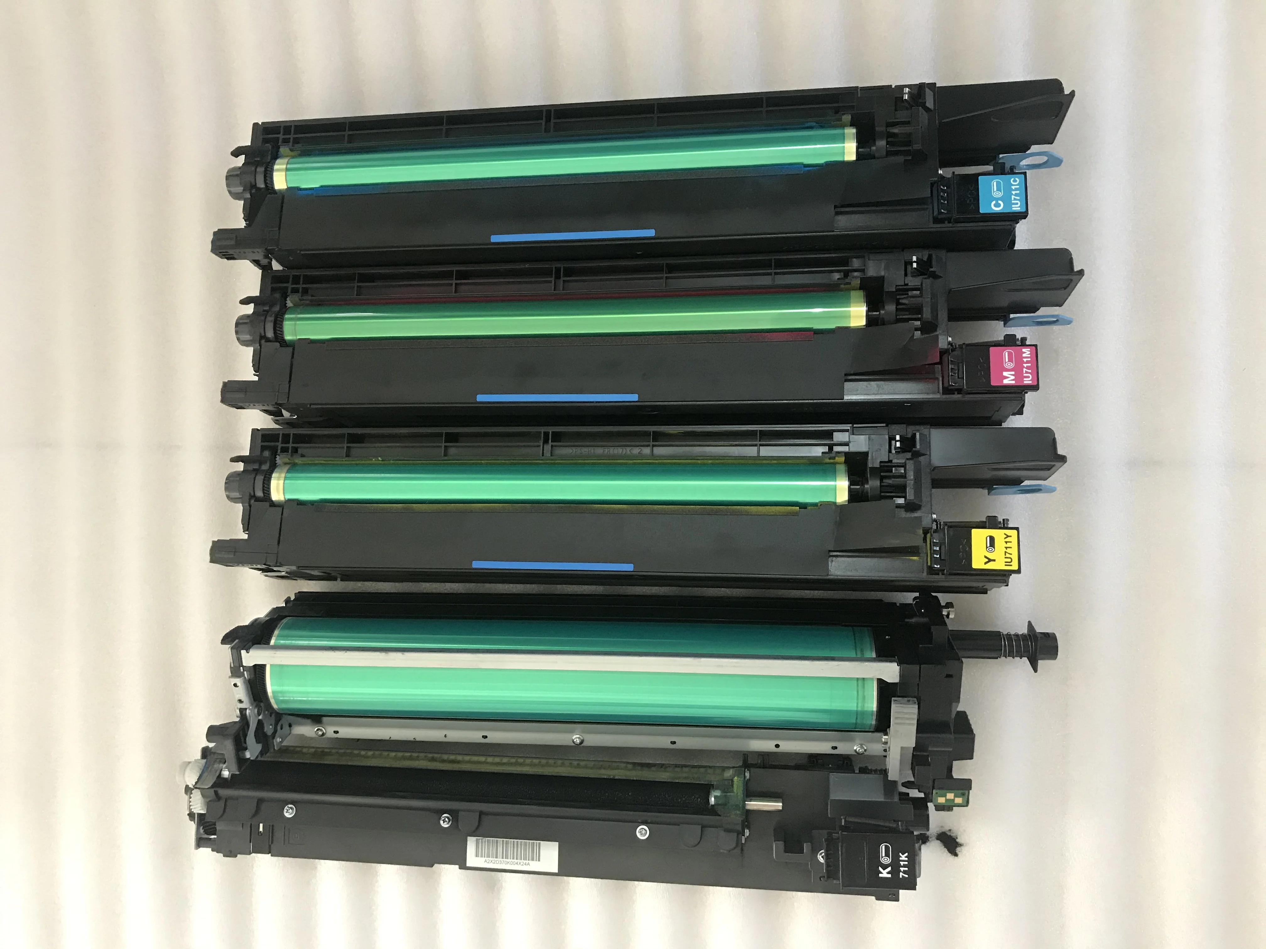 Kit 3 Tambours Konica Minolta IU711C IU711M IU711Y - Neufs Origine Japon Pour Copieur C654