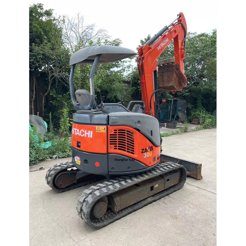 Hitachi 30U Mini 3 Ton Excavator - Reliable Second Hand Digger