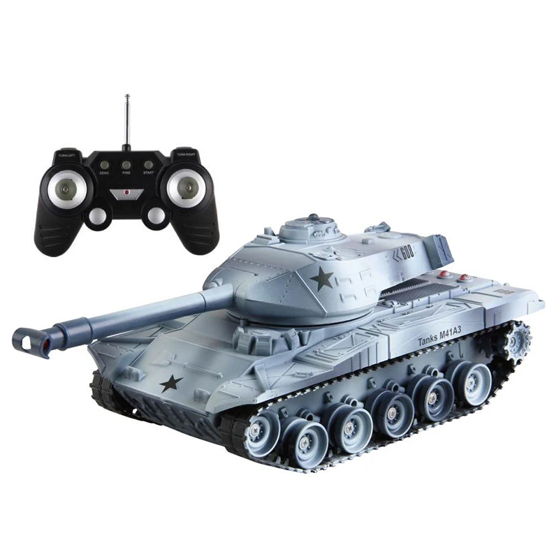 卸売り1:32ミリタリーバトルタンクRCタンクおもちゃリモコン子供用