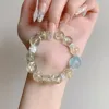 Bf672 pulsera cristal limón 12mm